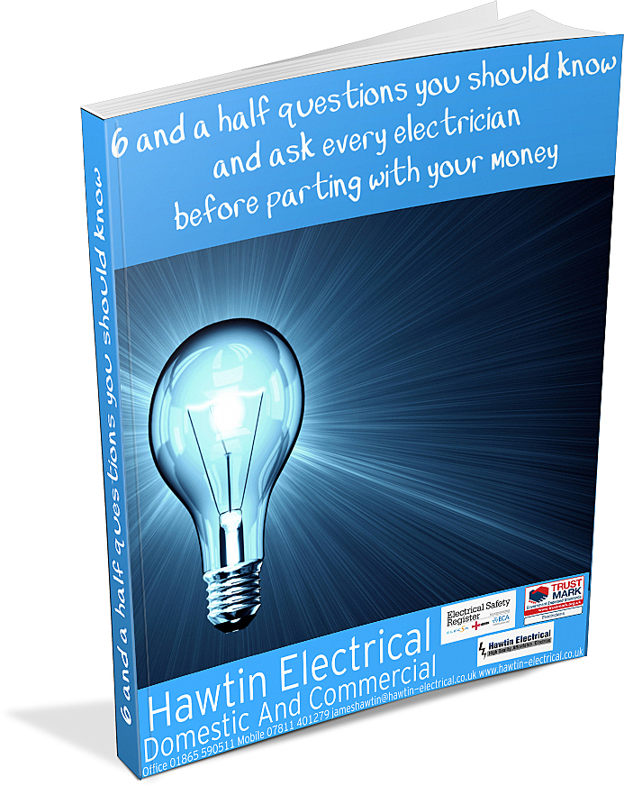Free Electrical Safety Advice Book from Your Electrician in Oxford